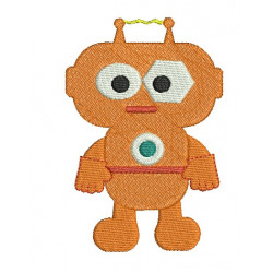 Stickmuster - Roboter Robo 2